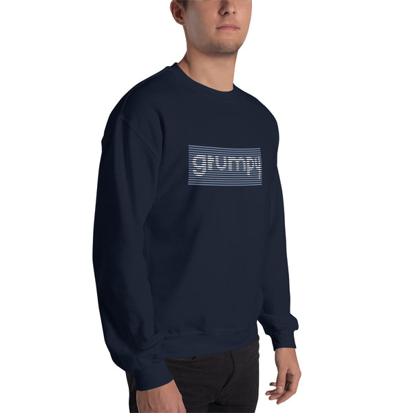 Grumpy Sweatshirt: Navy