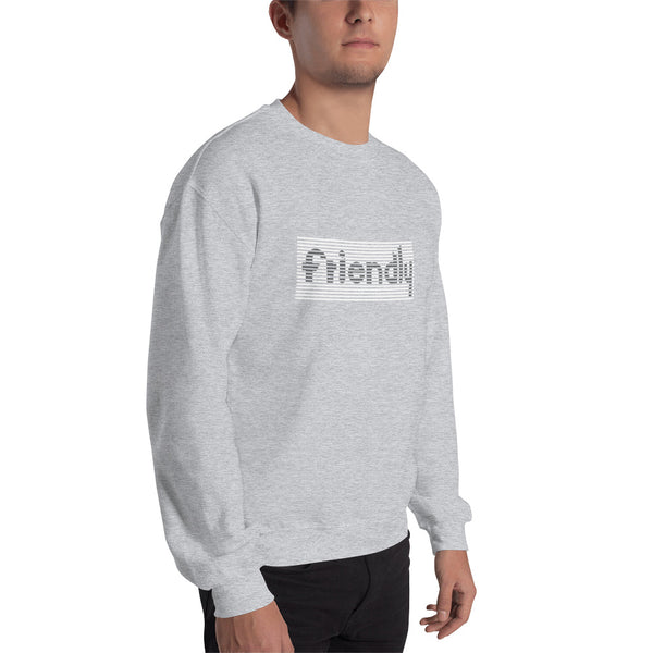 Friendly Sweatshirt: Heather Grey