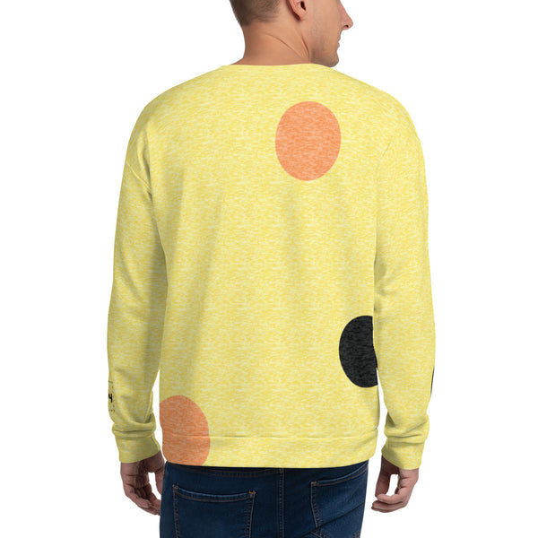 Dot Sweatshirt: Digital Yellow