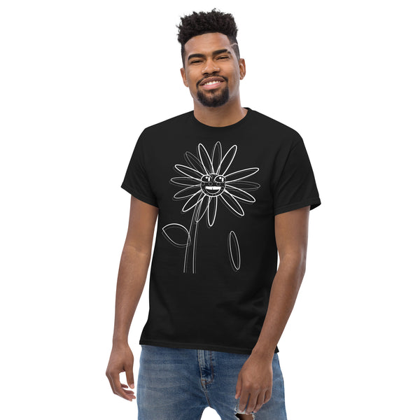 Delirious Flower T-shirt: Black