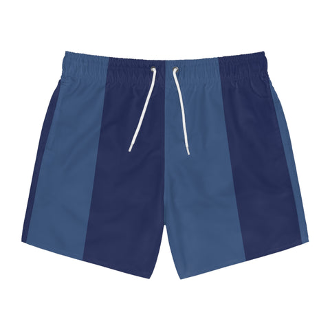 Big Stripe Swim Trunk: Navy