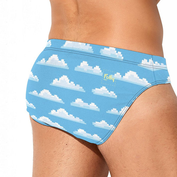 8 Bit Clouds Speedo: Sky