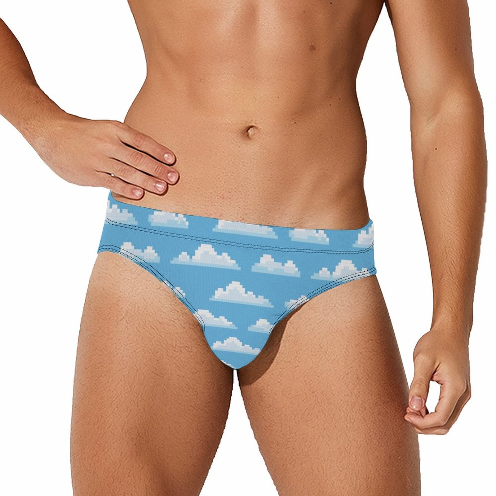 8 Bit Clouds Speedo: Sky