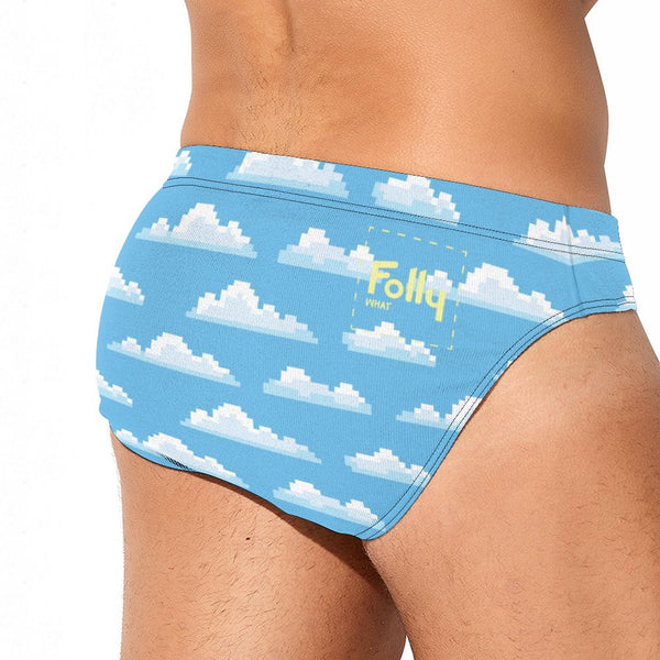 8 Bit Clouds Speedo: Sky