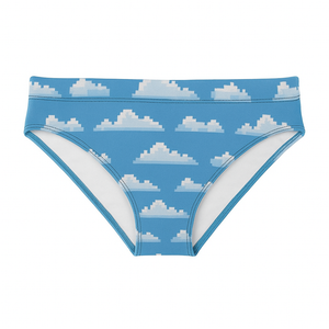 8 Bit Clouds Swim Brief: Sky