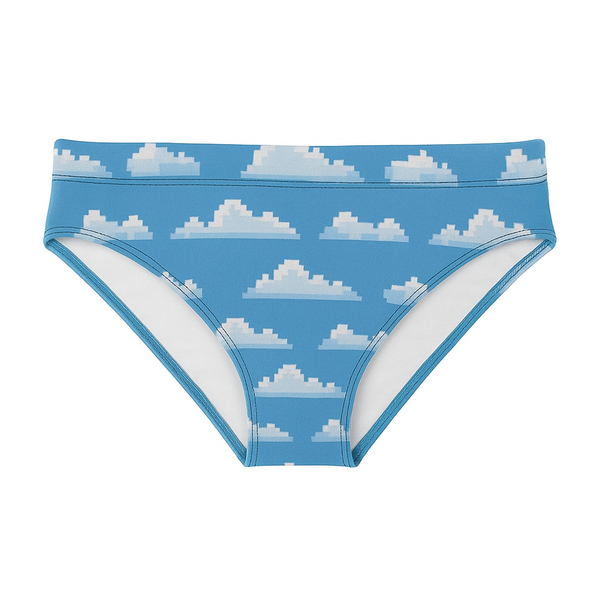 8 Bit Clouds Swim Brief: Sky