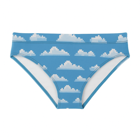 8 Bit Clouds Swim Brief: Sky