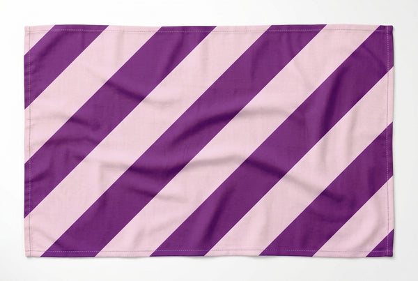 Big Stripe Sarong: Grape / Lilac