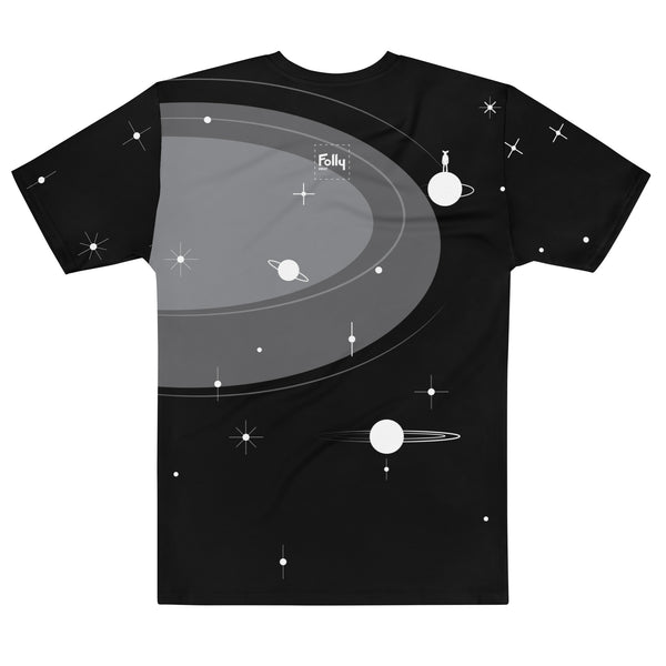 Pig on Uranus Tee: Black