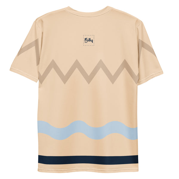 Brainwaves Tee: Dusty Orange