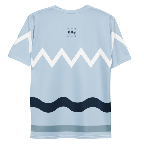 T-shirt Brainwaves : Bleu