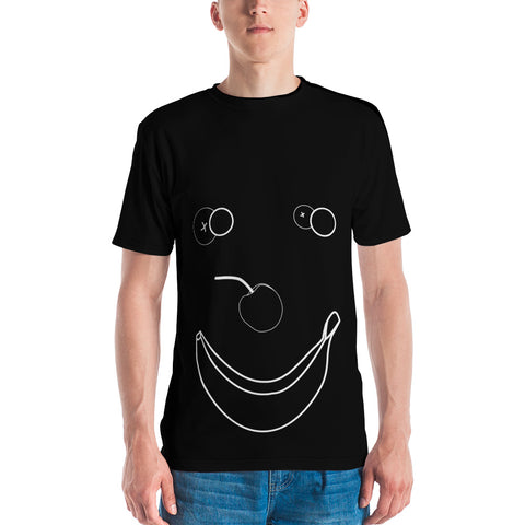 Happy Banana T-shirt: Black