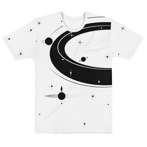 T-shirt Cochon sur Uranus : Blanc