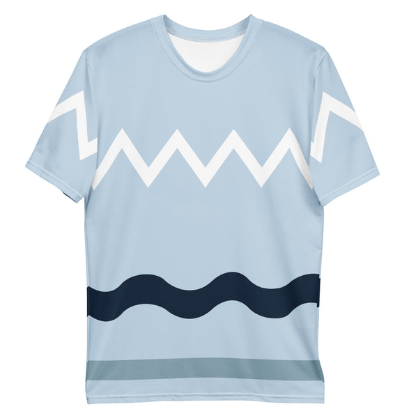 T-shirt Brainwaves : Bleu