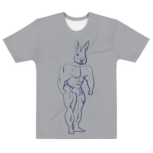 Jacked Rabbit T-shirt: Grey