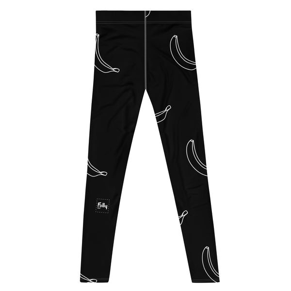 Banana Leggings: Black