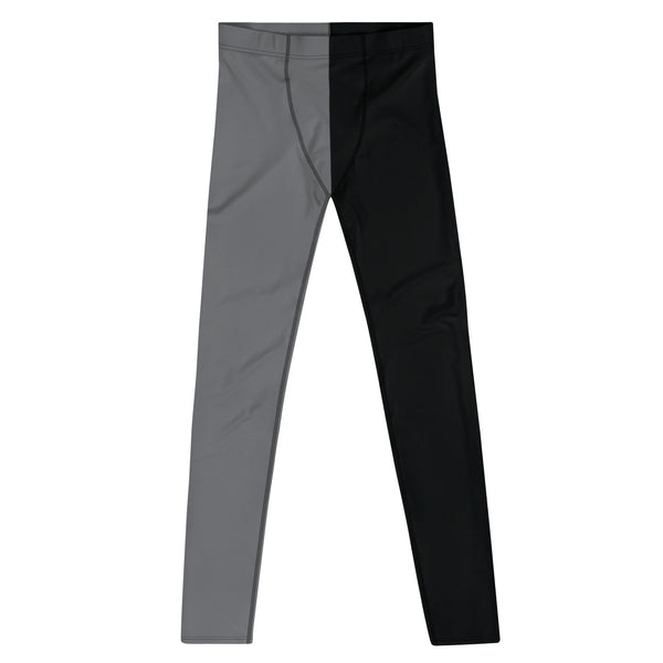 Leggings divididos: negro y gris