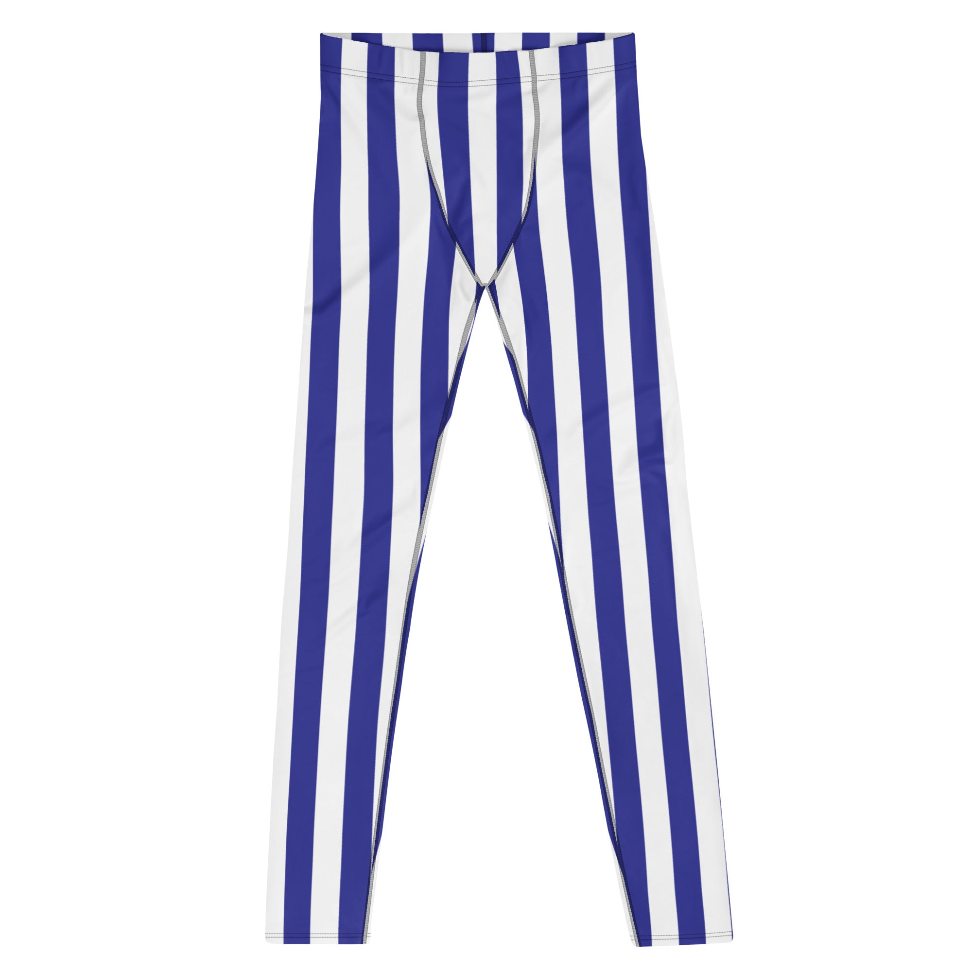 Leggings de rayas grandes: azul