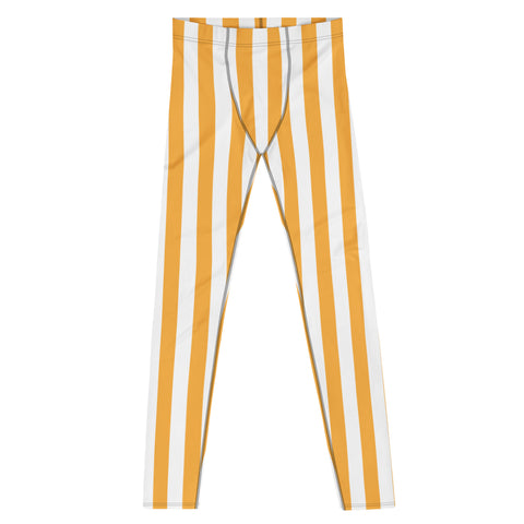 Big Stripe Leggings: Gold