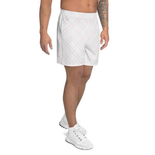 Pantalones cortos deportivos a cuadros X-Ray: blanco