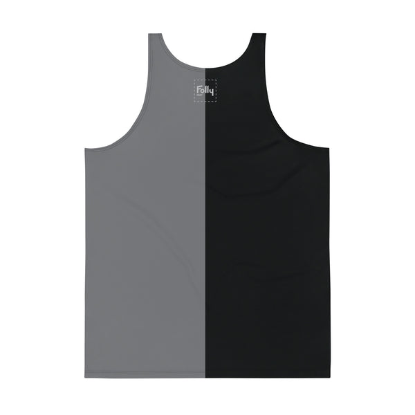 Split Tank: Black & Grey