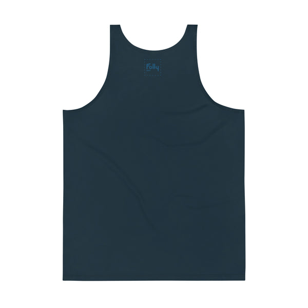 Bear Hug Tank: Blue