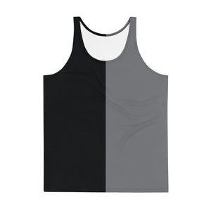 Split Tank: Black & Grey