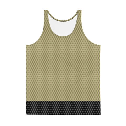 Hex Print Tank: Faded Olive