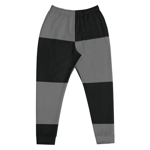 Big Check Jogger: Black & White