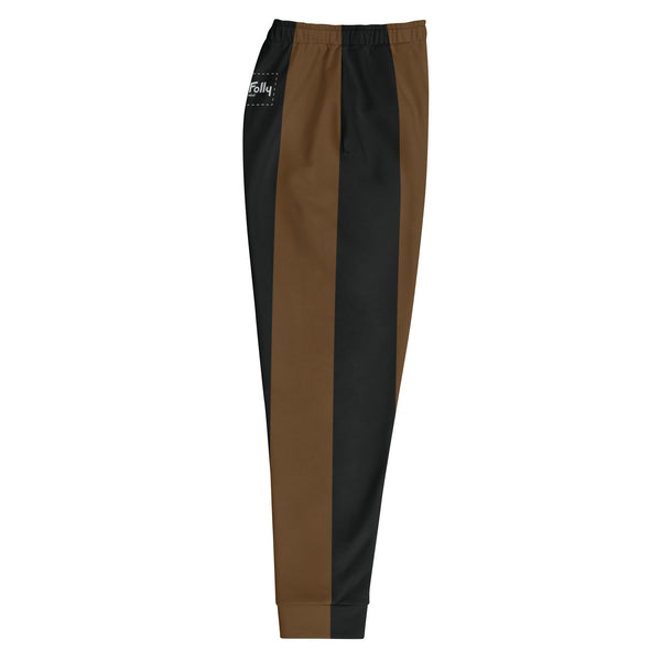 Pantalon de jogging Choco Big Stripe : marron/noir