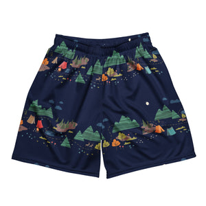 Map to Camp Mesh Shorts: Navy