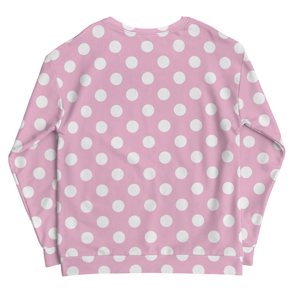 Sweat-shirt à pois roses B____ : rose clair