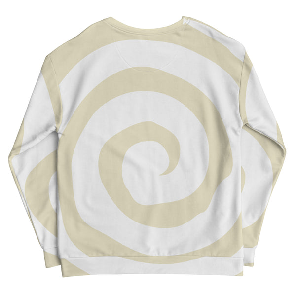 Frazzled Sweatshirt: White