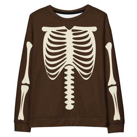 Bones Sweatshirt: Brown