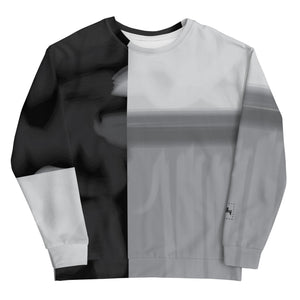 Sweat-shirt Rough Graffiti: Noir