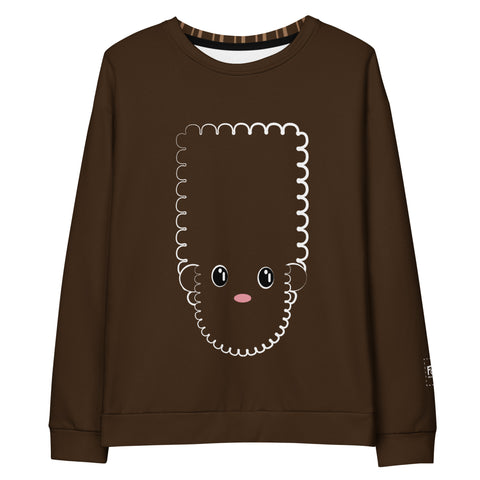 Choco Muppet Sweatshirt: Chocolate