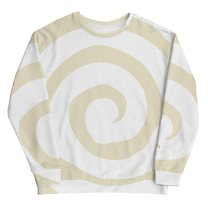 Frazzled Sweatshirt: White