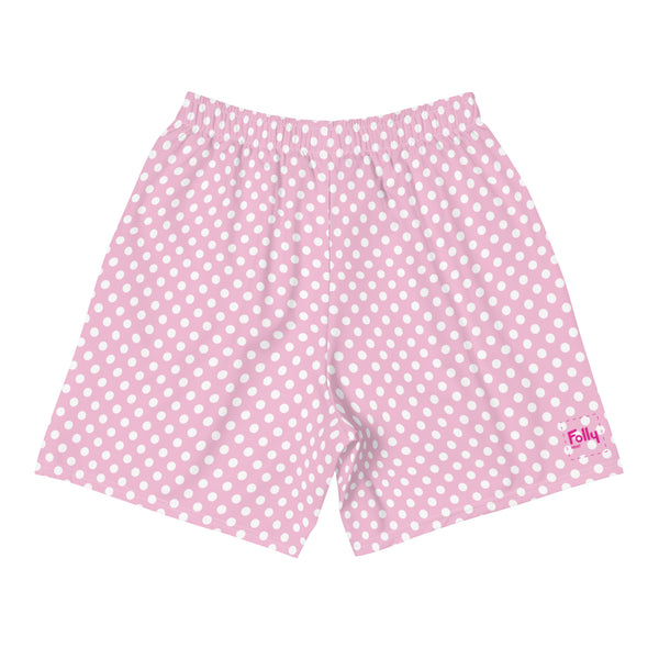 B____ Pink Dot Shorts: Light Pink