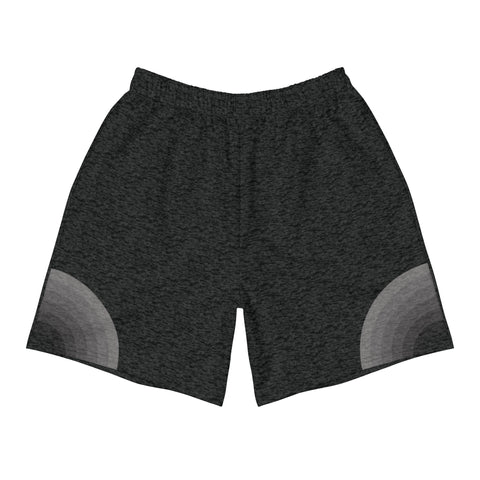 Digi Rainbow Shorts: Black Heather