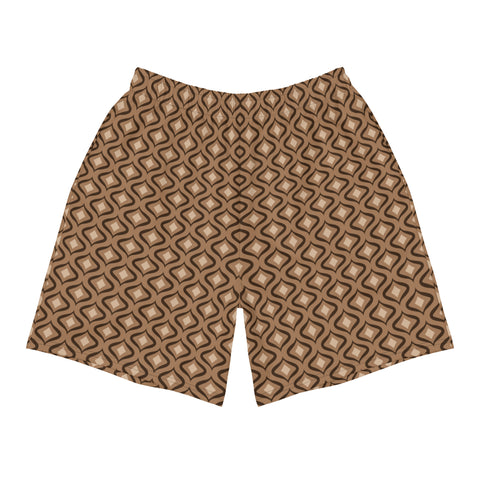 Choco Love Athletic Shorts: Mocha