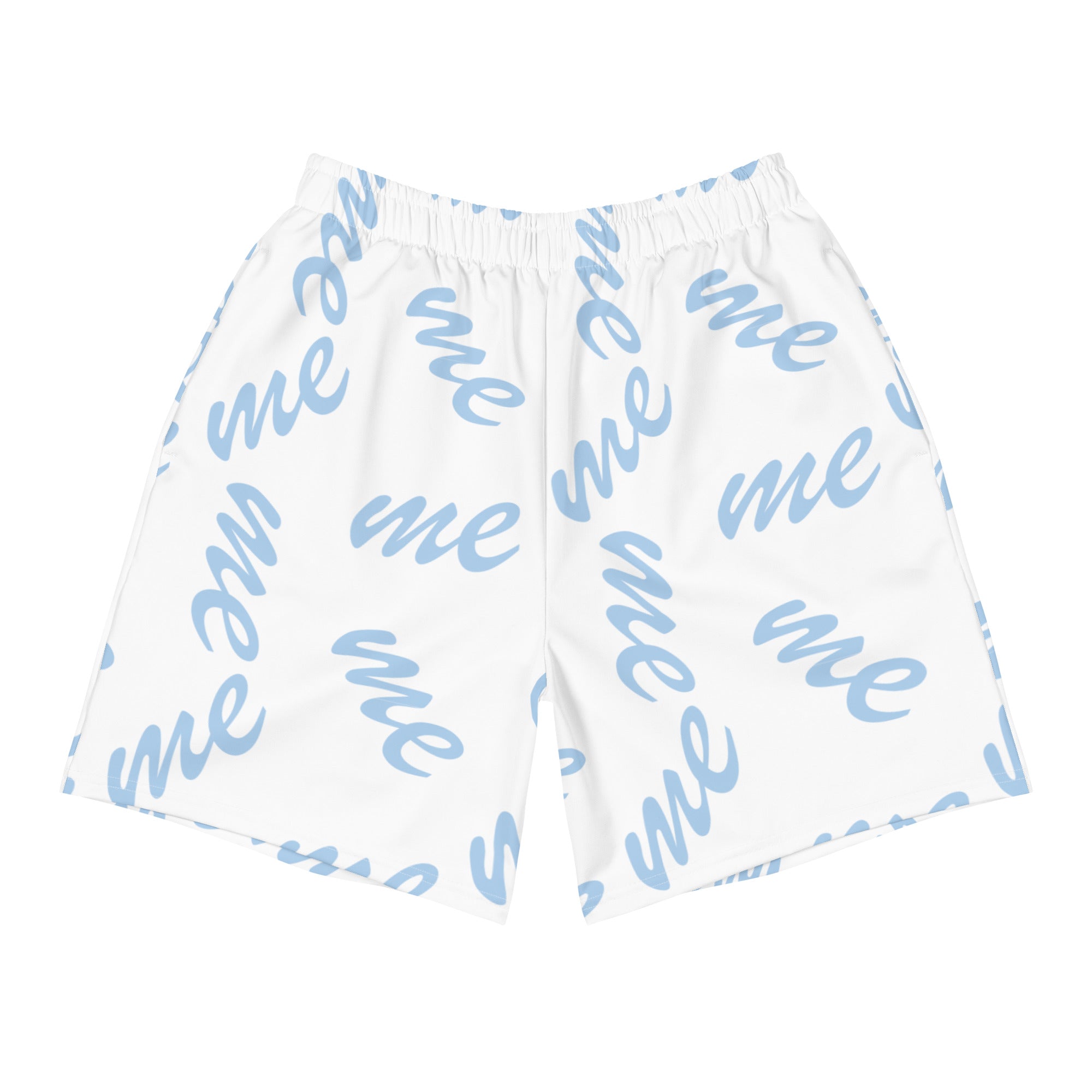 Me Shorts: Blanco / Azul