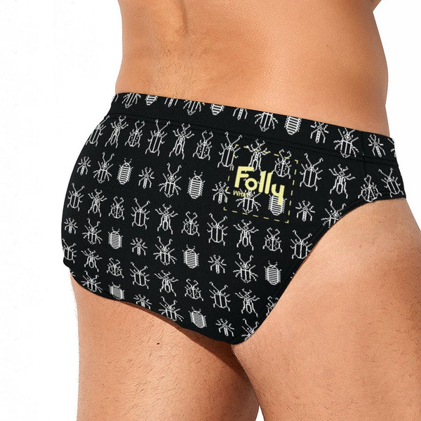 8 Bit Bugs Speedo: Black / White