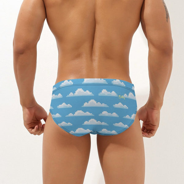 8 Bit Clouds Speedo: Sky