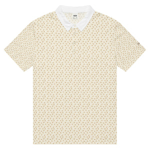 Bedrock Camo Polo: Cream