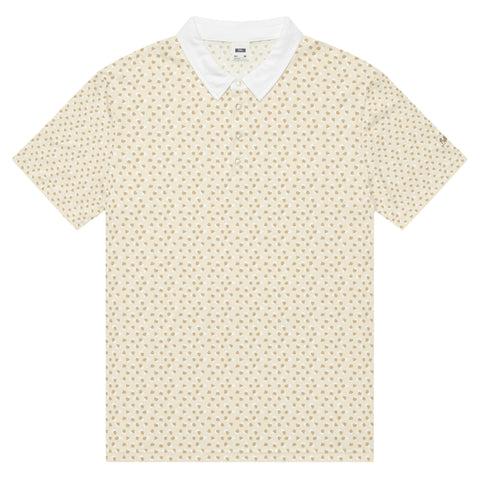 Bedrock Camo Polo: Cream