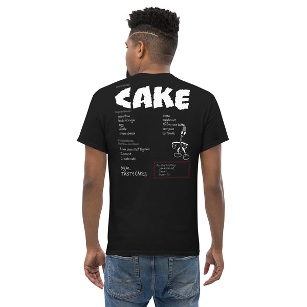 T-shirt Gâteau : Noir