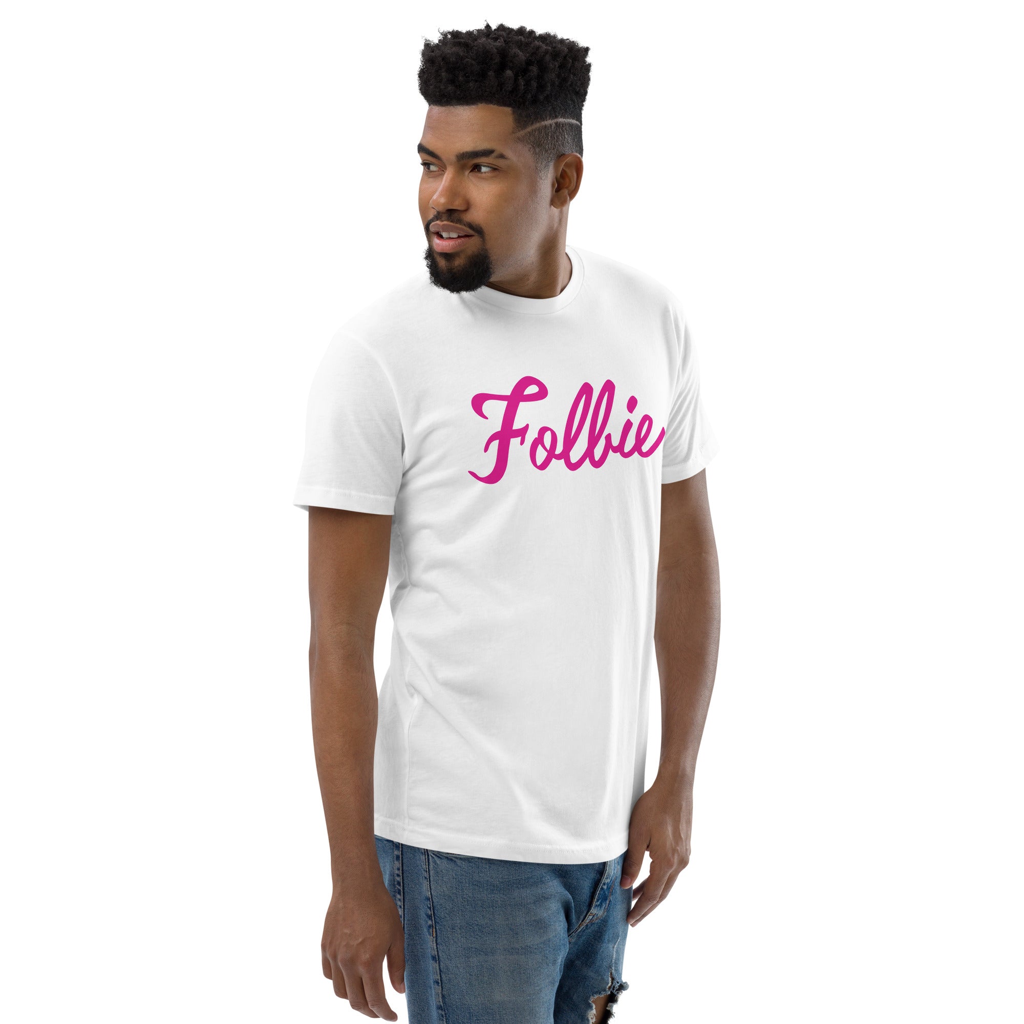 Folbie T-shirt: B____ Pink