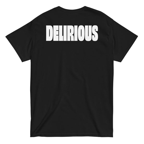 Delirious Flower T-shirt: Black