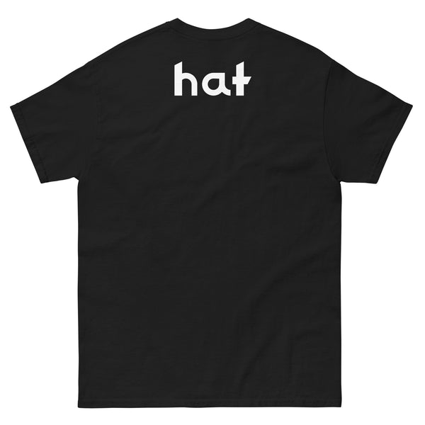 Hat T-shirt: Black