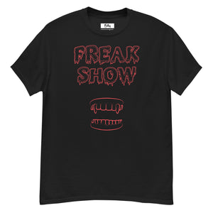 Freak Show T-shirt: Black / Red